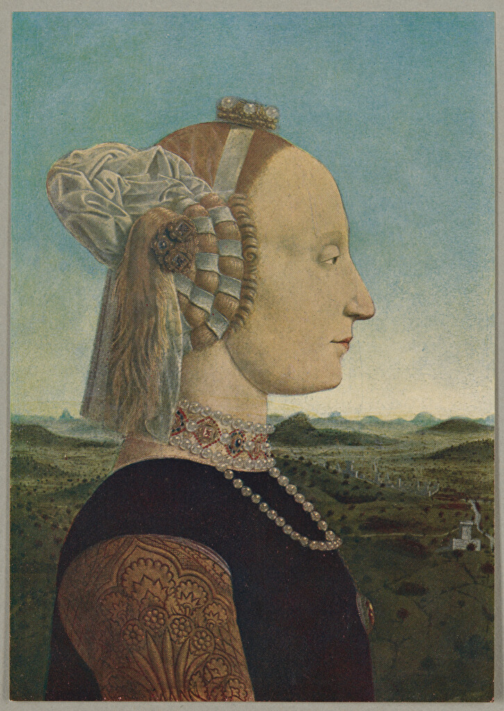 della FRANCESCA Piero (1420-1492) Bildnisse des Federico da Montefeltro