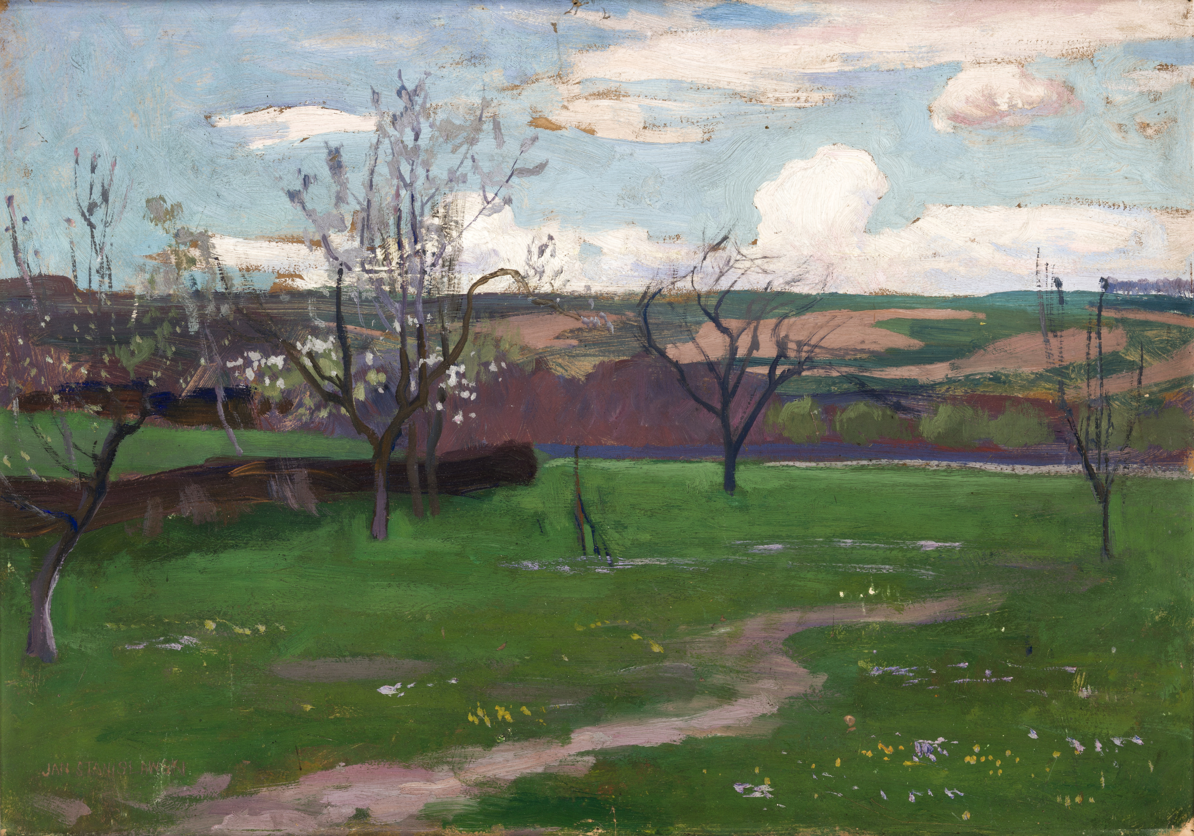 Wiosna, Stanisławski, Jan (1860-1907)
