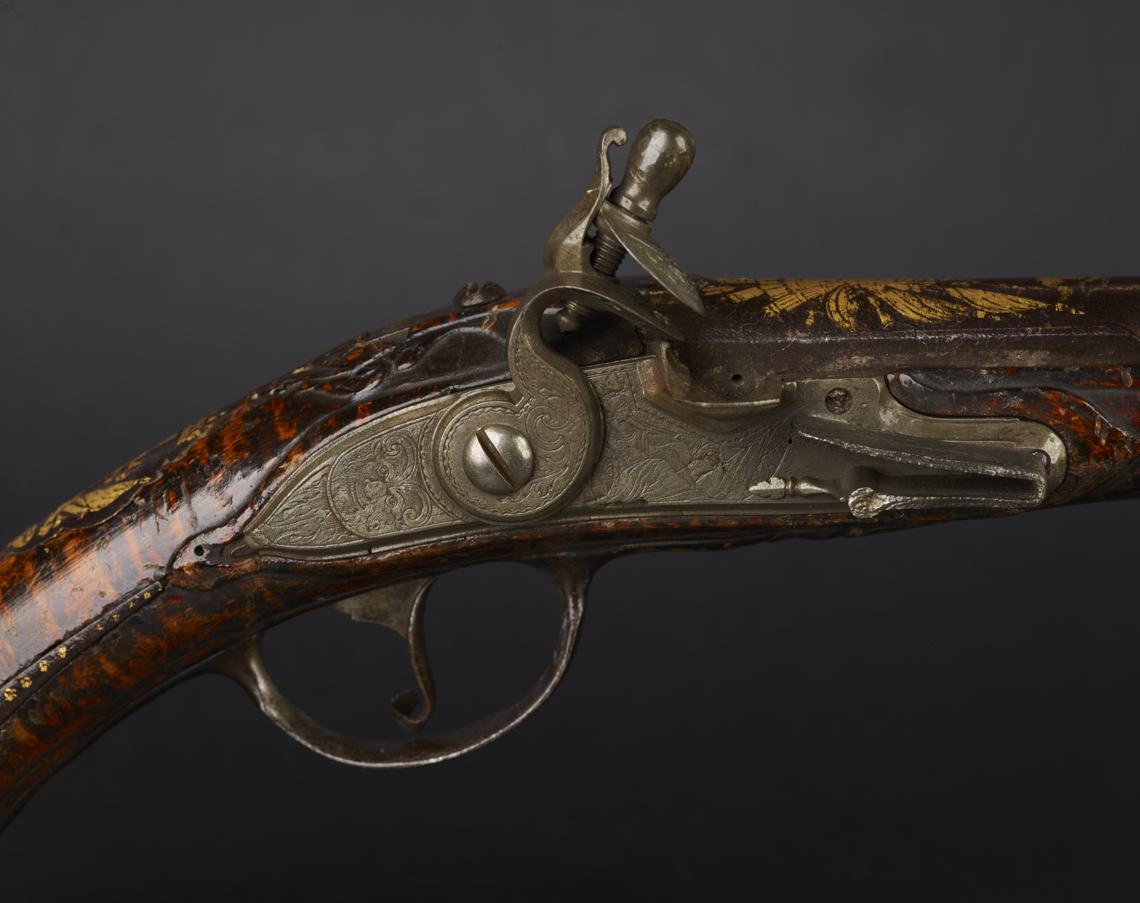 Pistolet z zamkiem skałkowym | Muzeum Narodowe w Krakowie - zbiory cyfrowe